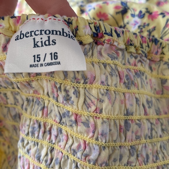 Abercrombie Kids Girls size 15 / 16 new with tags adjustable straps pockets - Picture 10 of 11